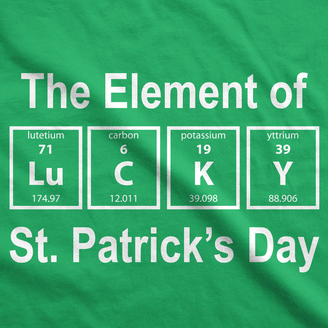 The Element Of St. Patrick's Day Men's T Shirt