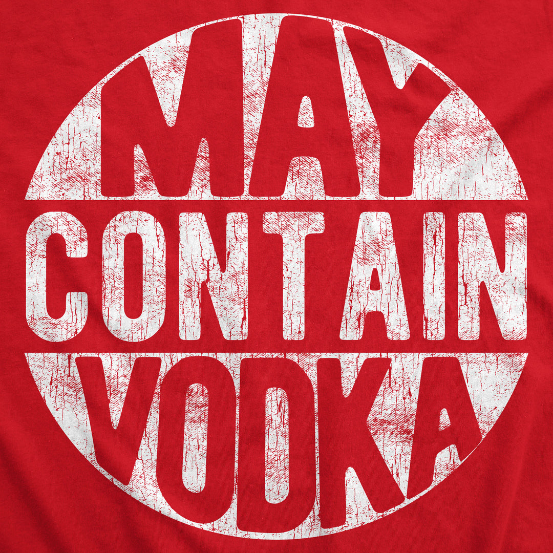 May Contain Vodka Men's Tank Top