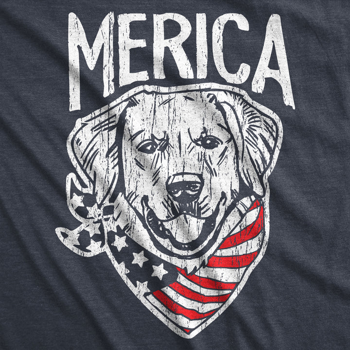 Merica Dog Men's T Shirt