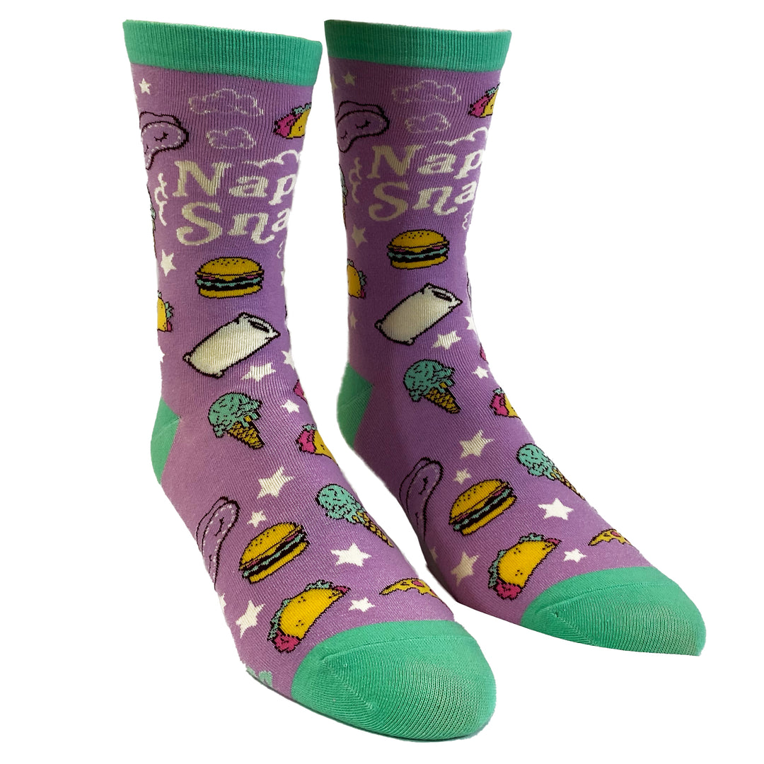 Womens Naps And Snacks Socks