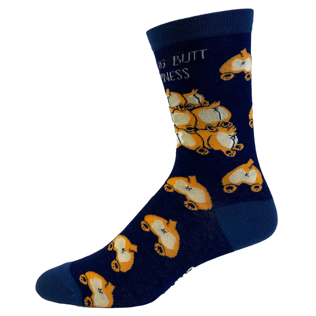 Womens Nothing Butt Happiness Socks