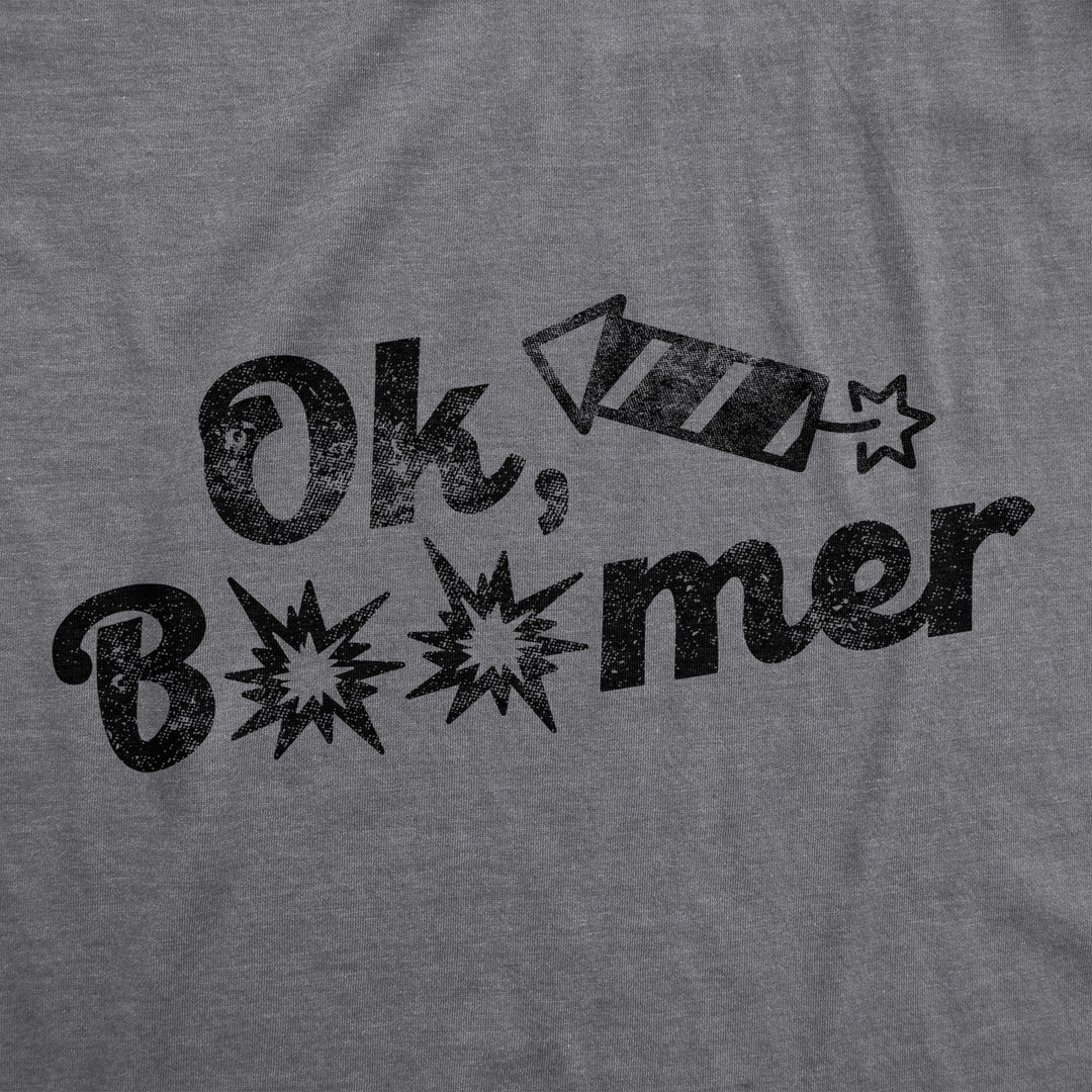 Ok Boomer Fireworks Men's T Shirt