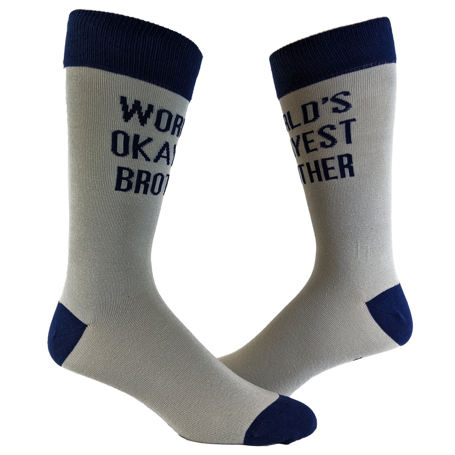 Funny Sock Nerdy Brother Okayest Tee