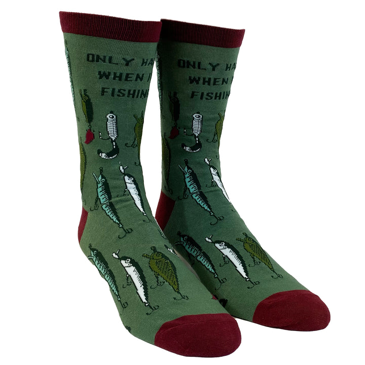 Mens Fishing Sock 4 Pack Socks