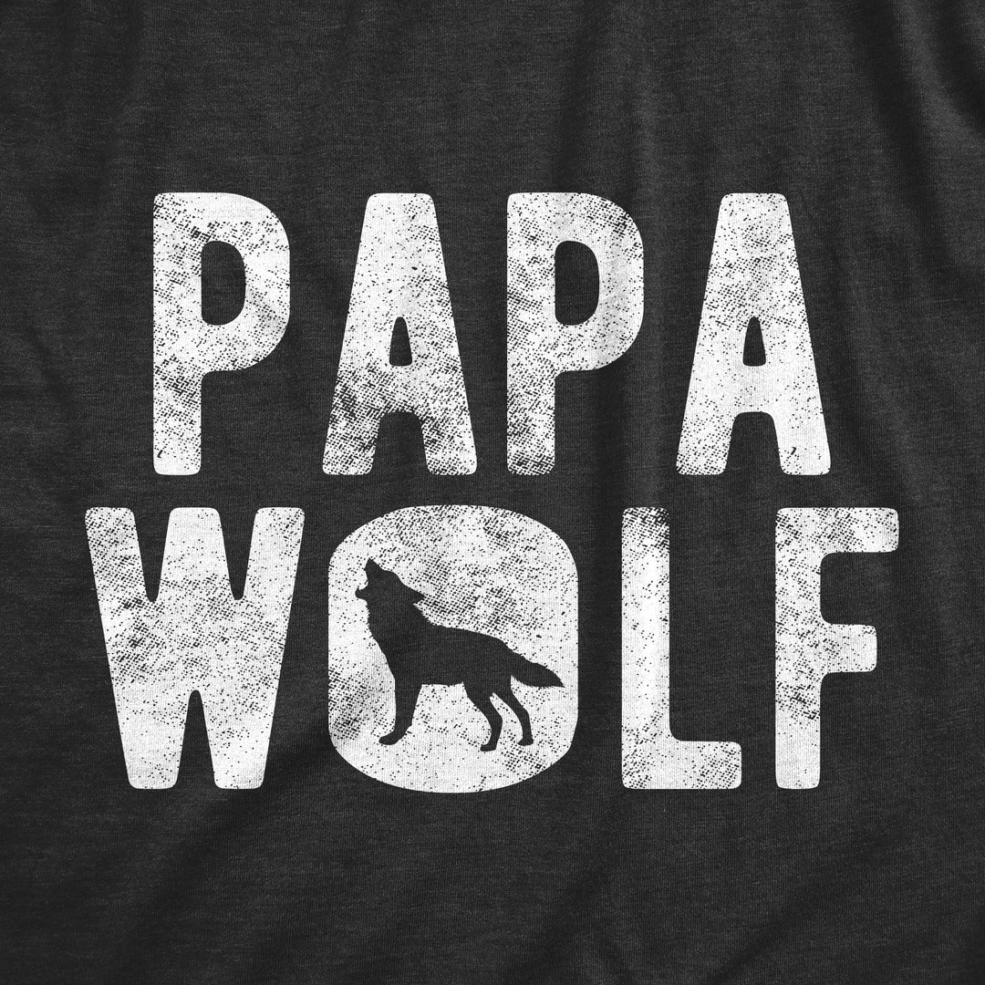 Papa Wolf Men's T Shirt