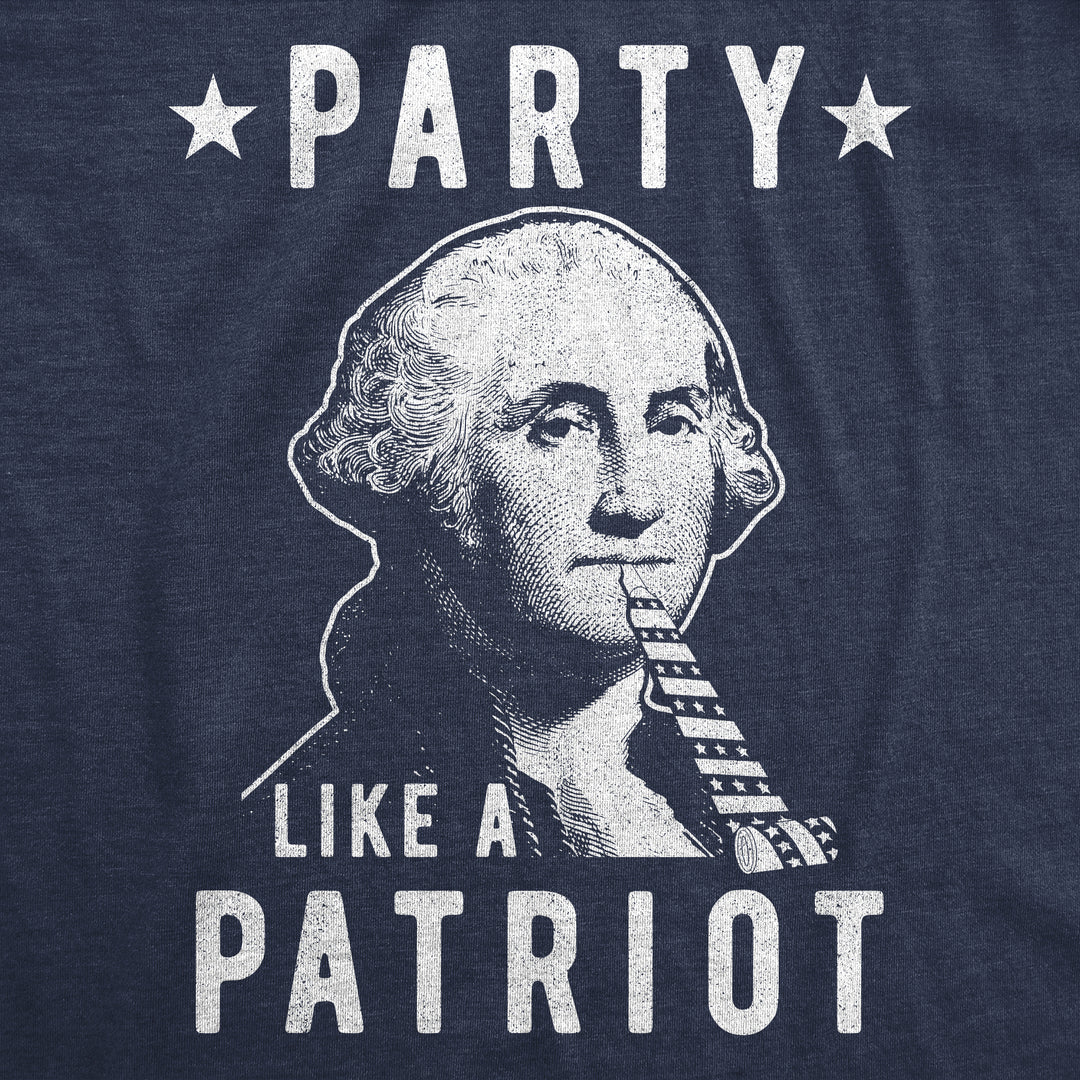 Party Like A Patriot Men's T Shirt