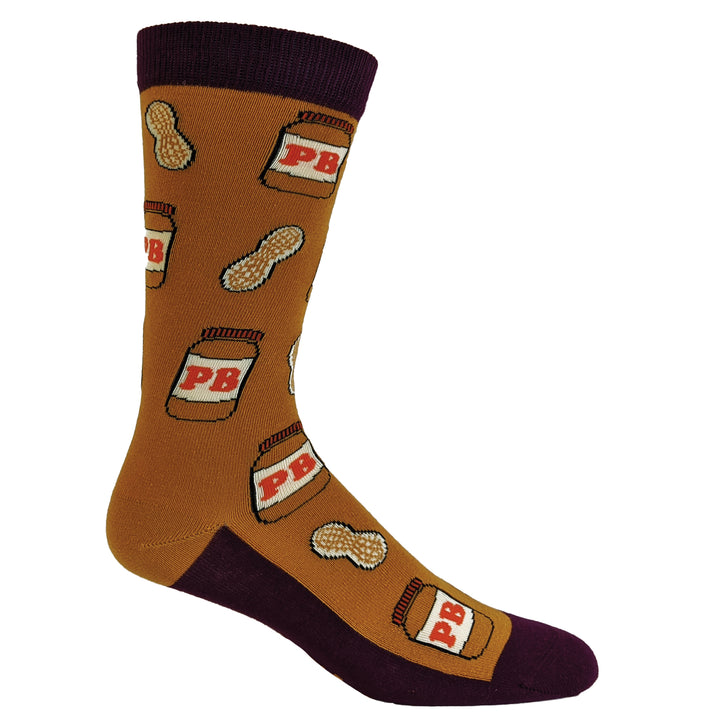 Mens Peanut Butter And Jelly Socks