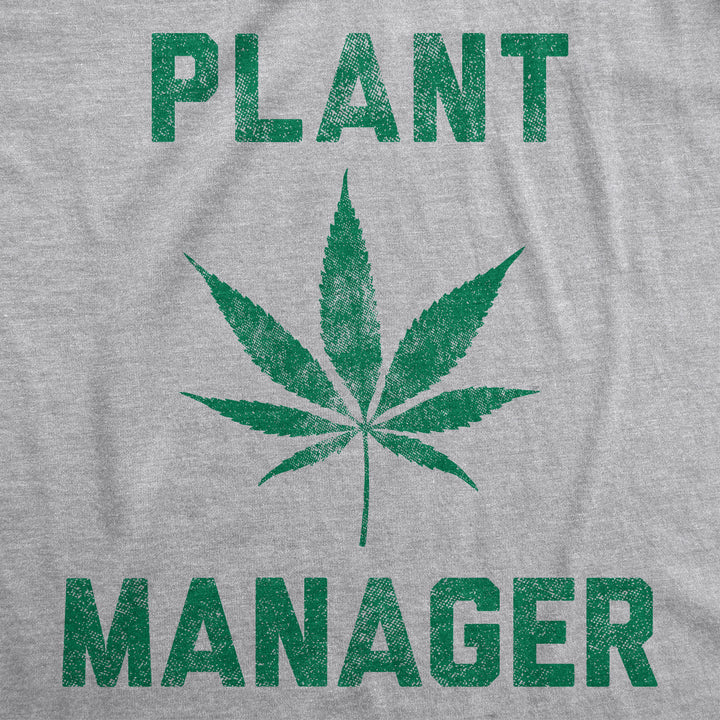 Plant Manager Men's T Shirt