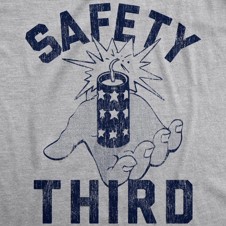 Safety Third Men's T Shirt