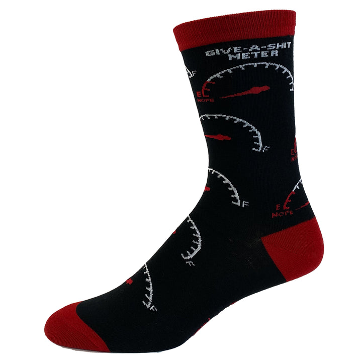 Womens Give-A-Shit Meter Socks