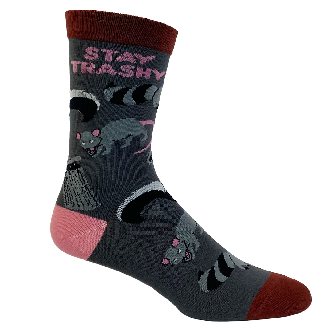 Womens Stay Trashy Socks