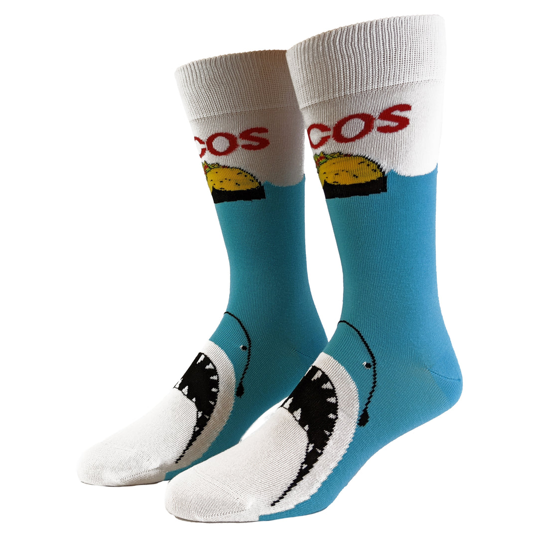 Mens Taco Shark Socks