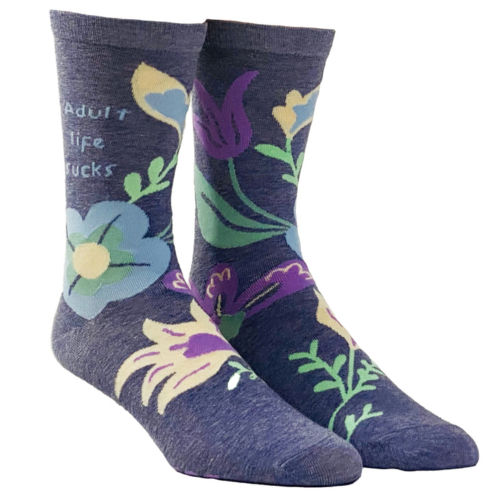 Womens Floral Sock 4 Pack Socks