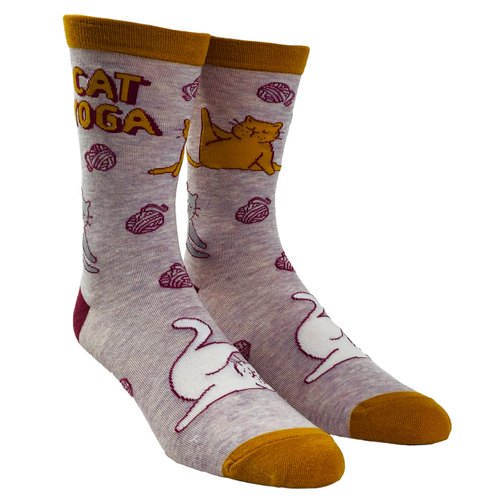 Women's Cat Yoga Socks