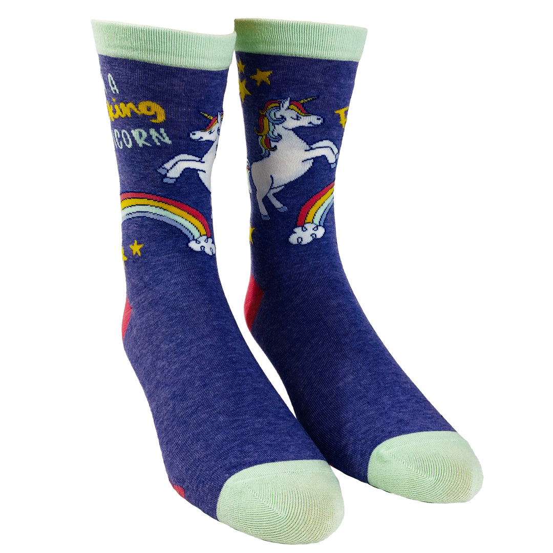 Women's I'm A Fucking Unicorn Socks