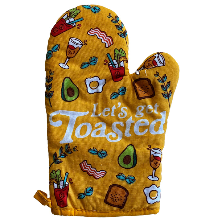 Let's Get Toasted Oven Mitt Bakeware