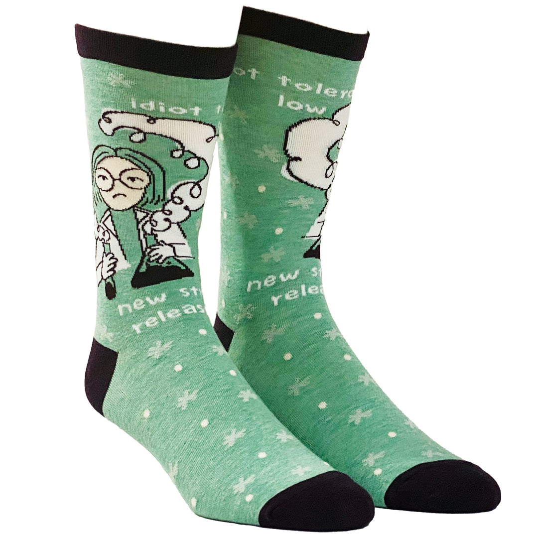 Women's Idiot Tolerance Low Socks