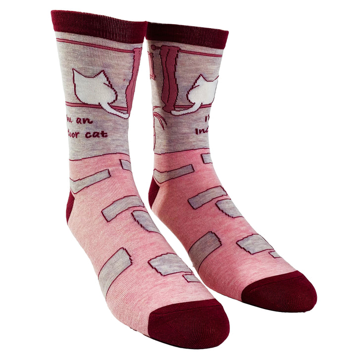 Women's I'm An Indoor Cat Socks