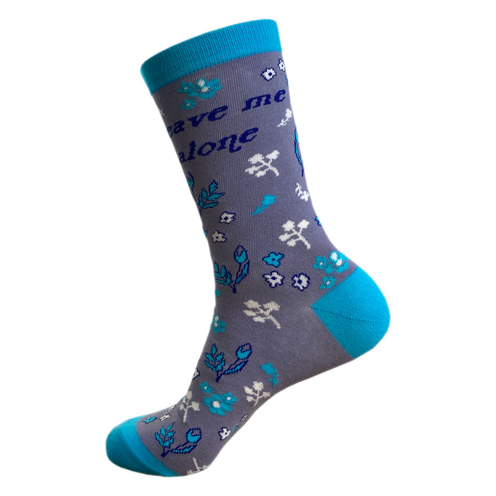 Womens Leave Me Alone Socks