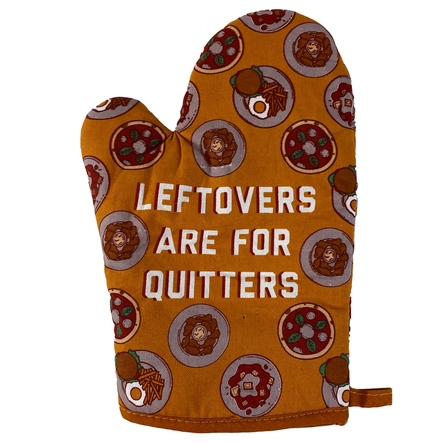 Funny Orange Leftovers Are For Quitters Nerdy Thanksgiving Tee