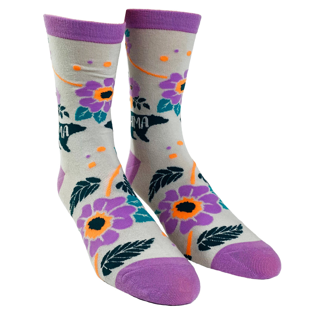 Womens Mama Bear Socks