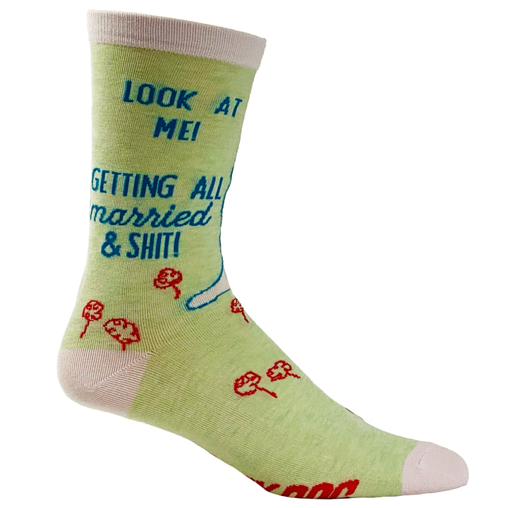 Women's Look At Me Getting All Married Socks