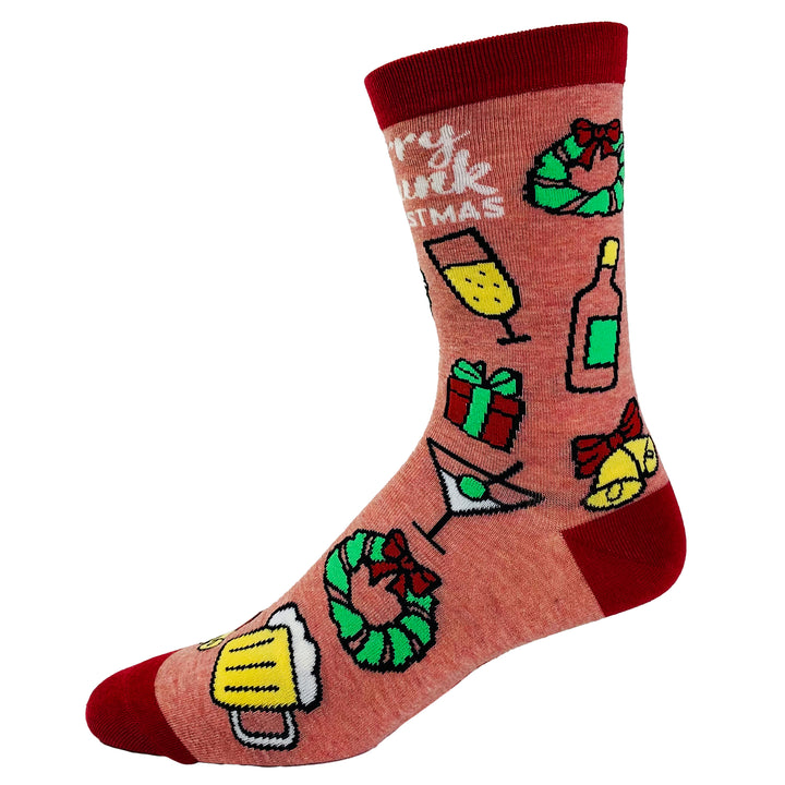 Women's Merry Drunkmas Socks