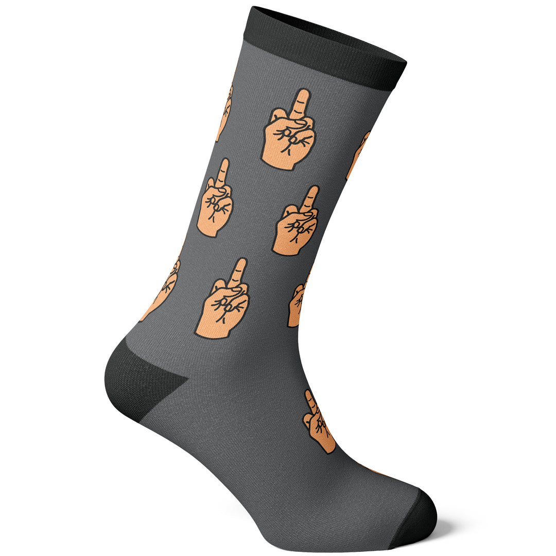 Mens Middle Finger Socks