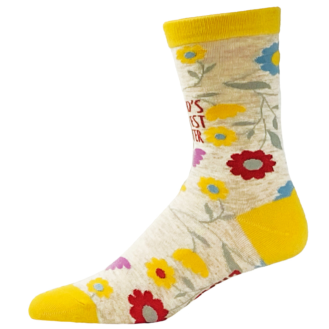 Womens World's Okayest Sister Socks