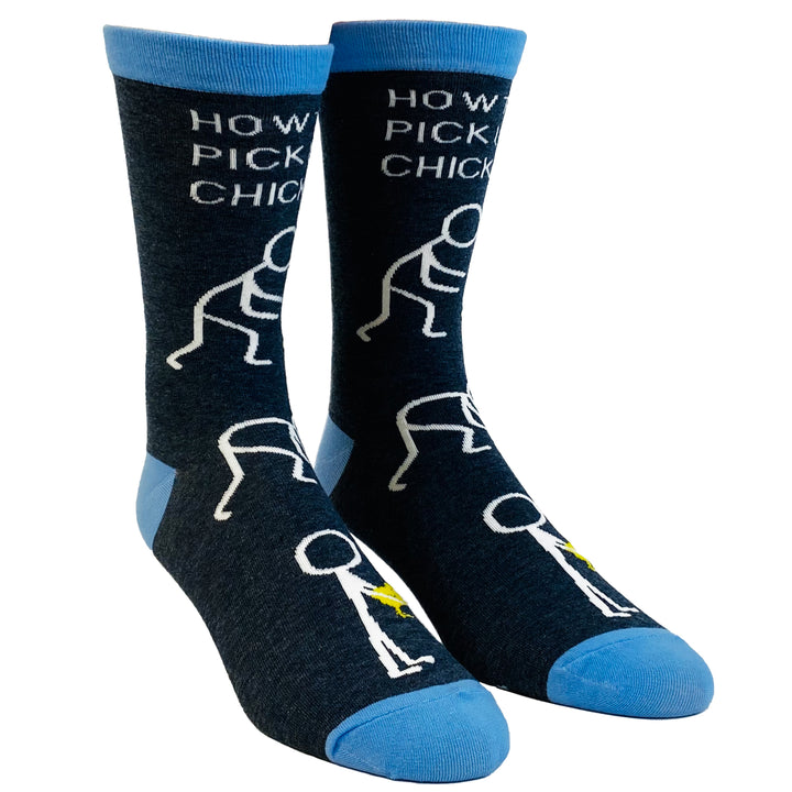 Men's How To Pick Up Chicks Socks