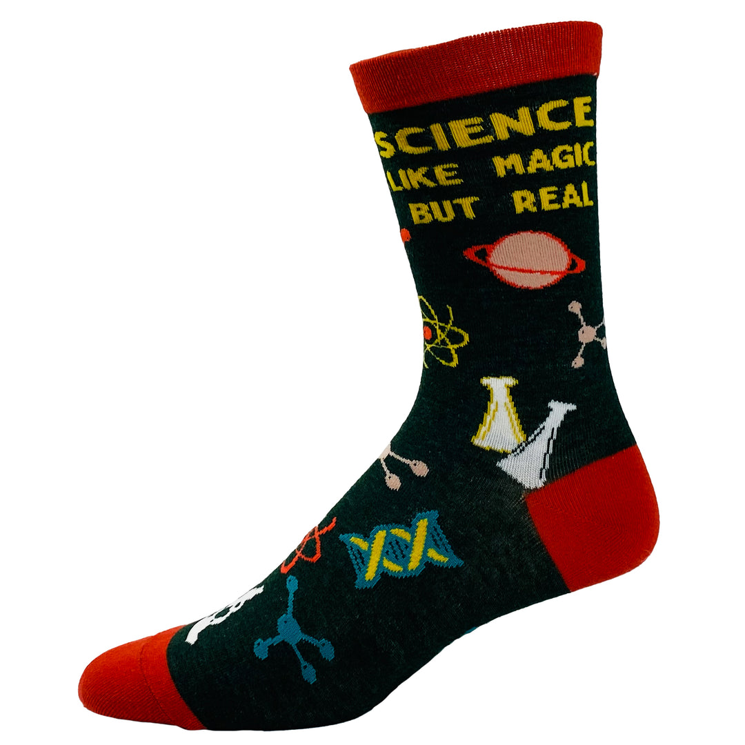 Mens Science Sock 4 Pack Socks