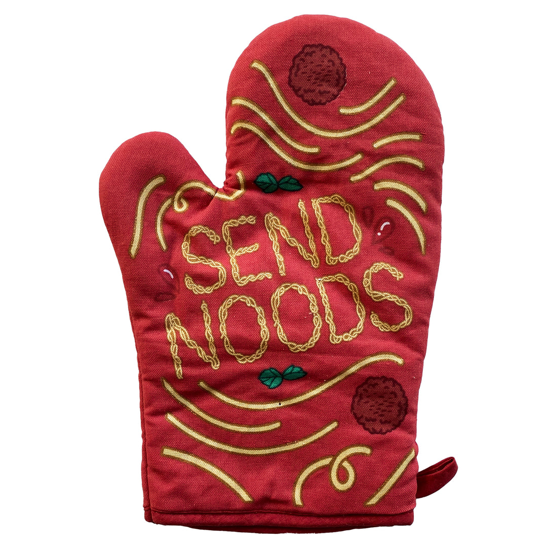 Funny Red Send Noods Italian Spaghetti Nerdy Food Sex Tee