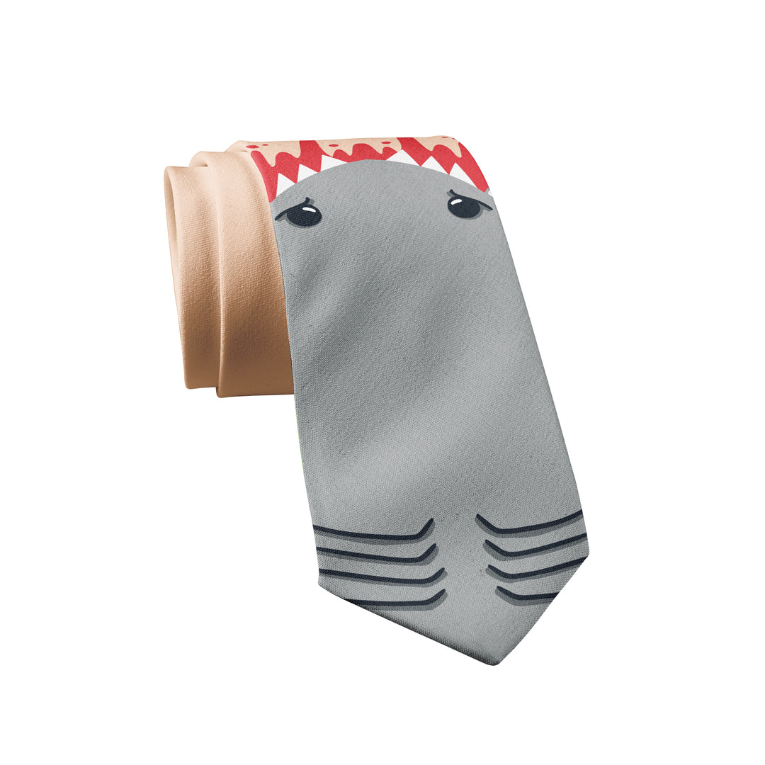 Shark Attack Neck Tie Tie