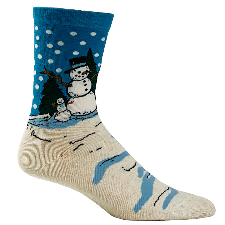 Youth Snowman Socks