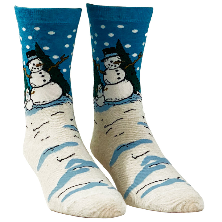 Women's Snowman Socks