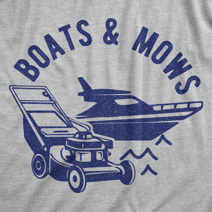 Boats And Mows Men's T Shirt