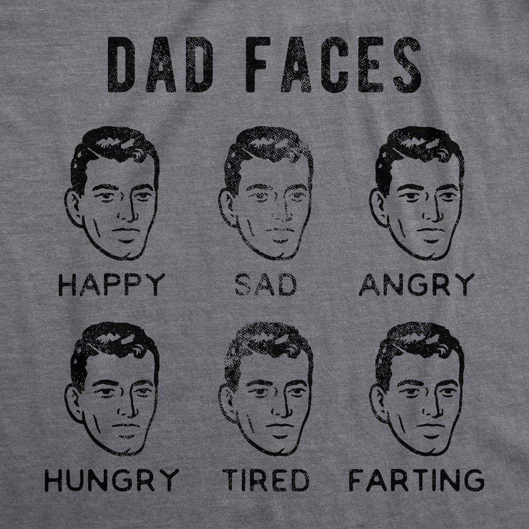 Dad Faces Men's T Shirt