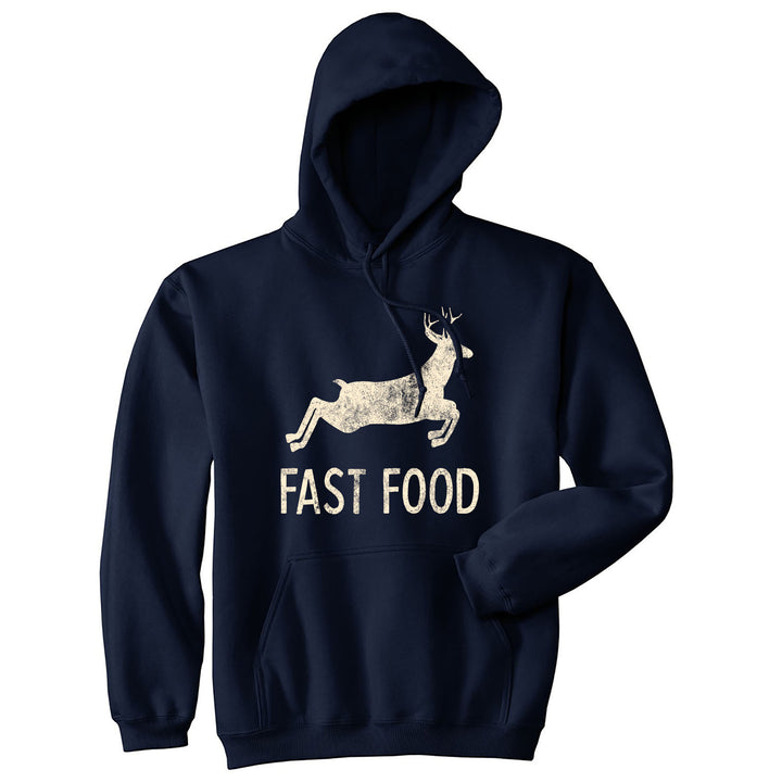 Funny Navy - Fast Food Fast Food Hoodie Nerdy Sarcastic Hunting Tee