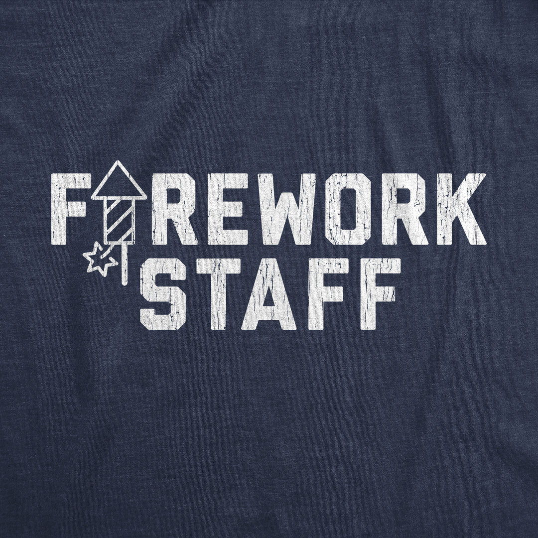 Firework Staff Men's T Shirt