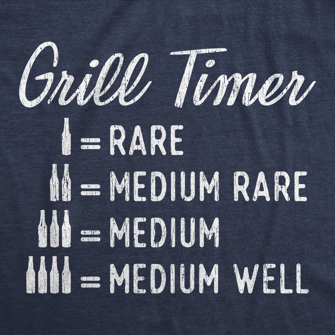 Grill Timer Men's T Shirt