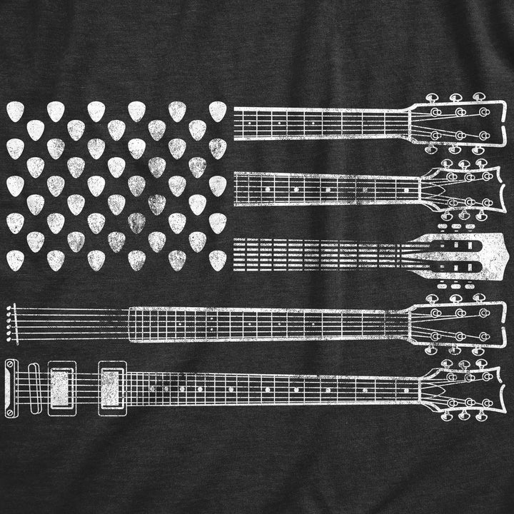 Guitar Flag Men's T Shirt