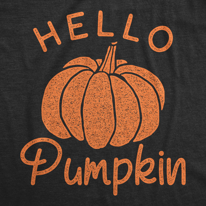 Hello Pumpkin Maternity T Shirt