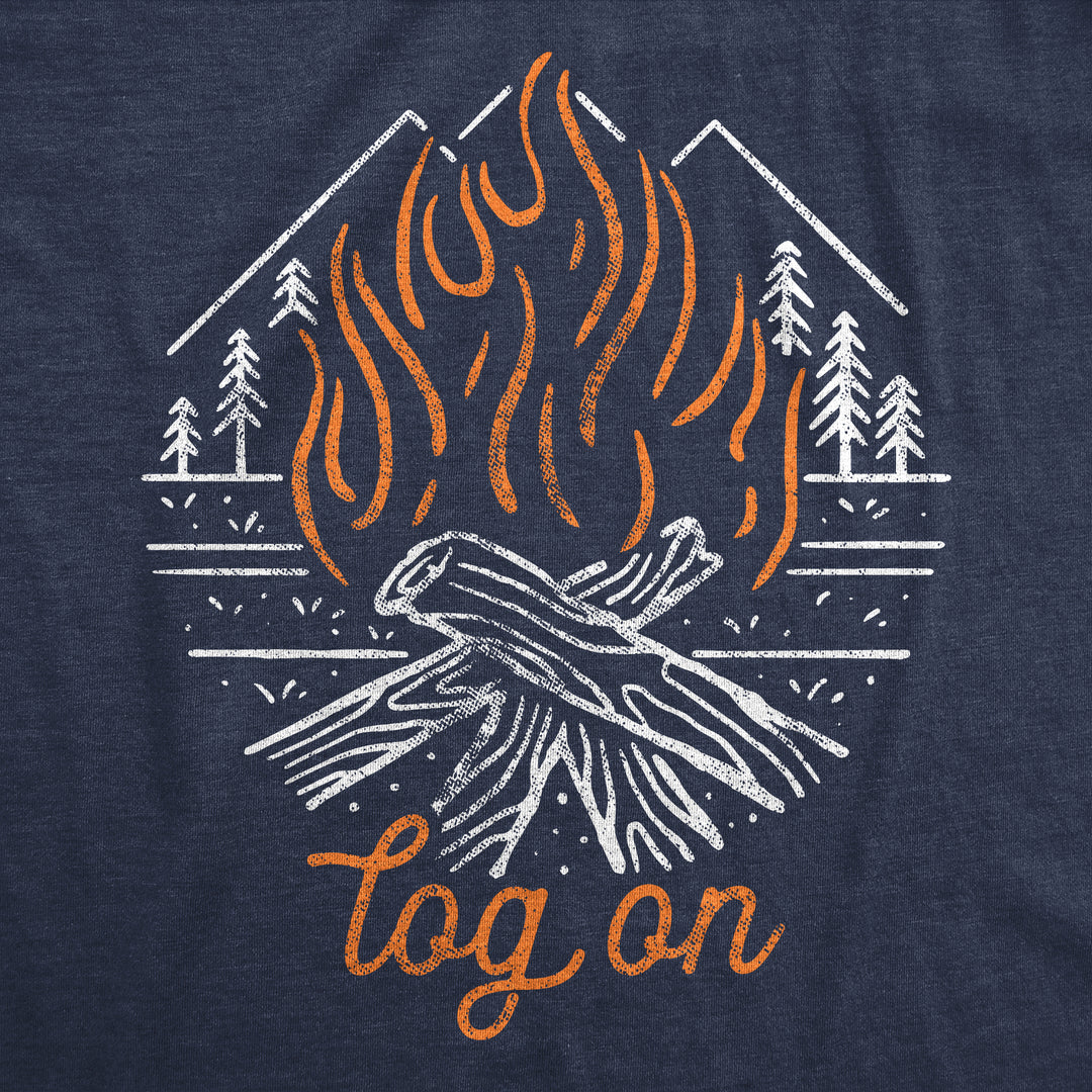 Log On Men's T Shirt