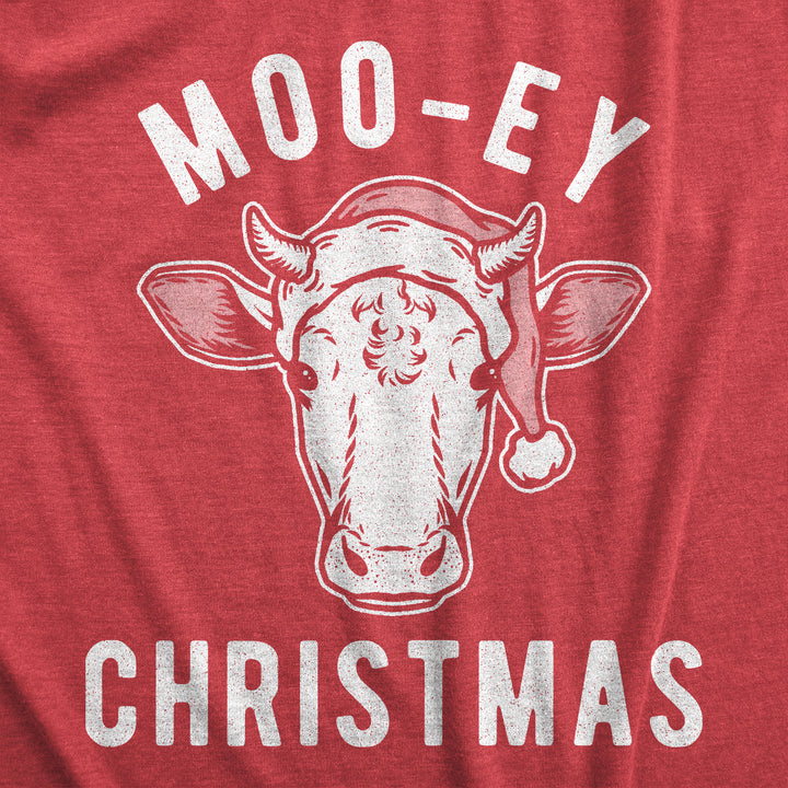 Moo-ey Christmas Women's T Shirt