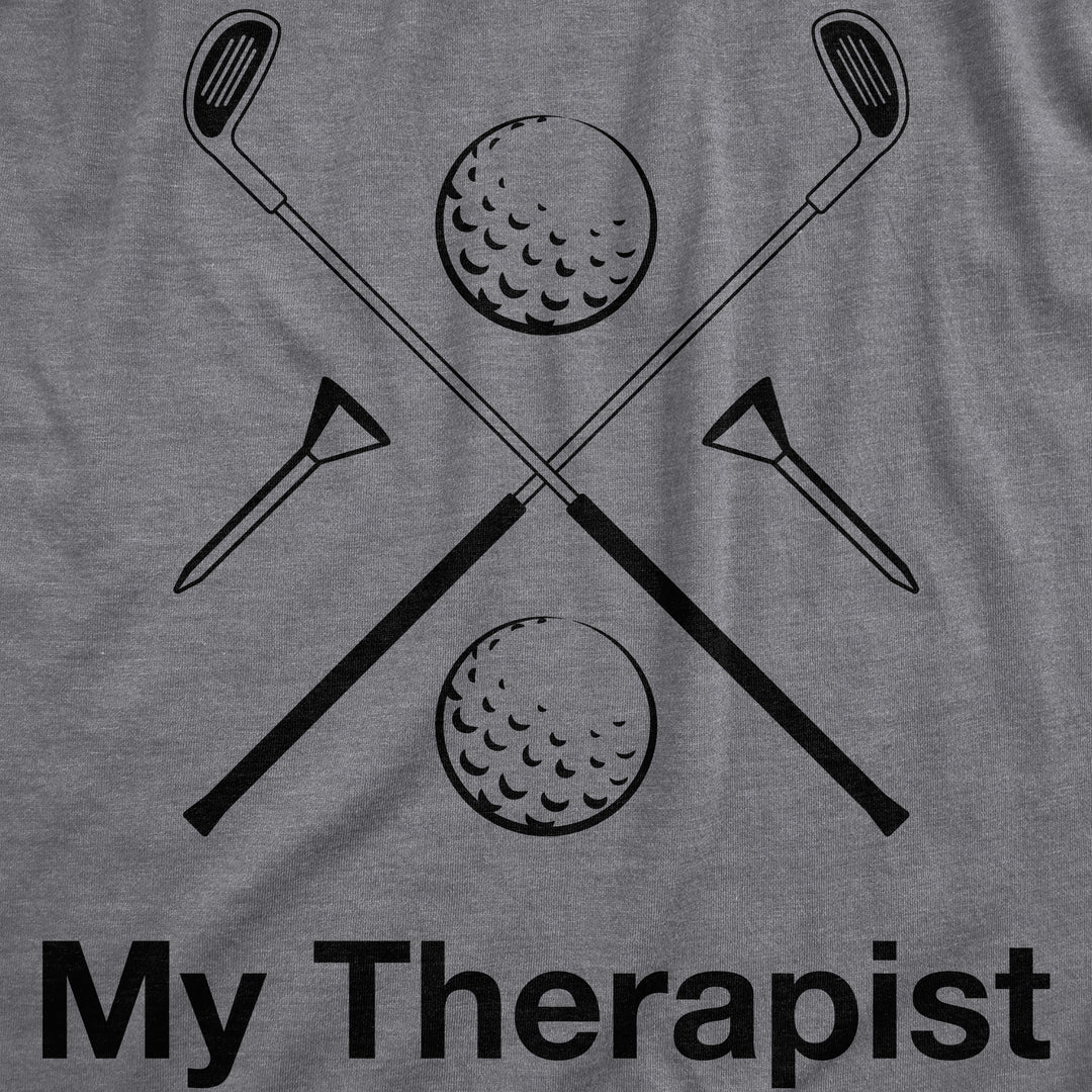 My Therapist Golfing Women's T Shirt