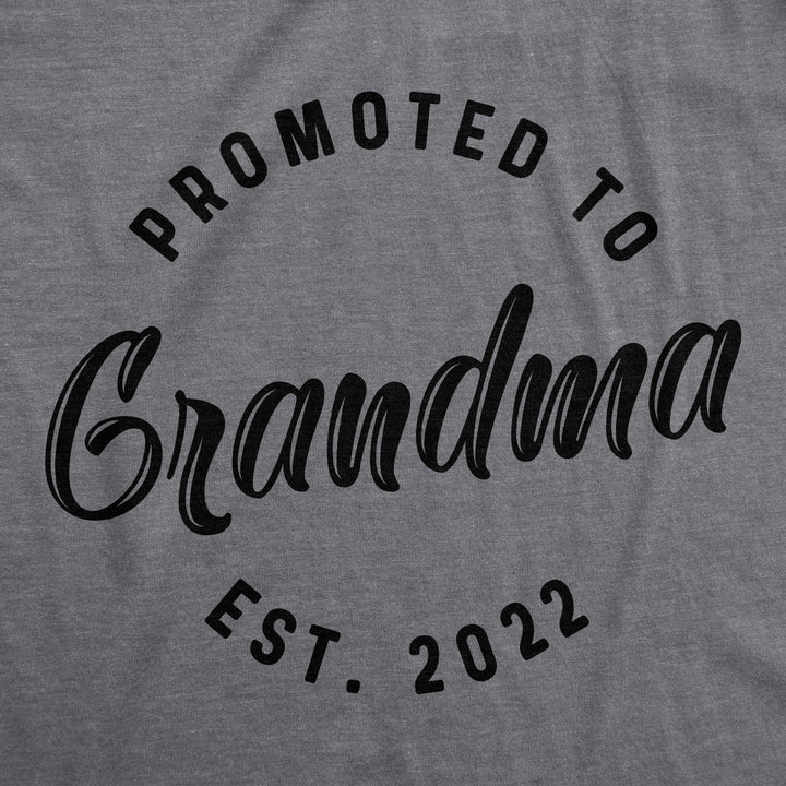 Promoted To Grandma 20XX Women's T Shirt