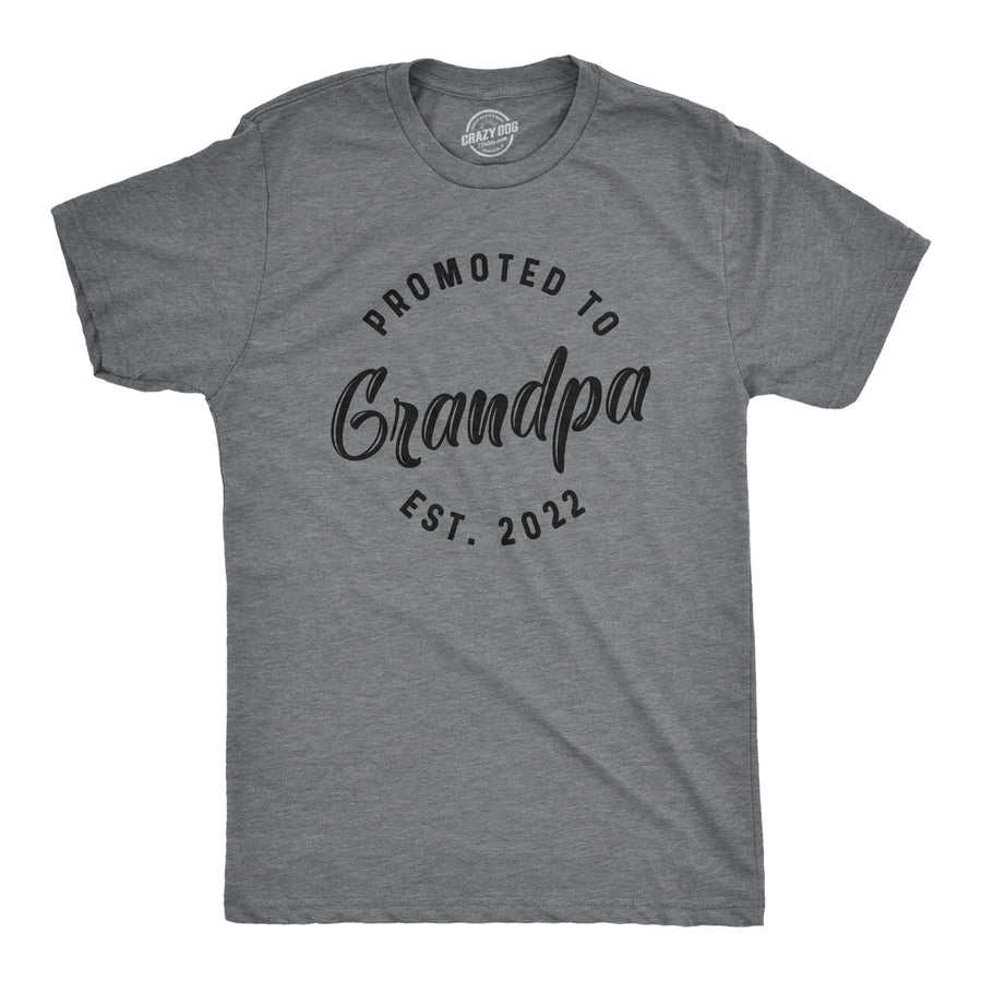 Funny Dark Heather Grey - 2022 Mens T Shirt Nerdy Father's Day Grandfather Tee