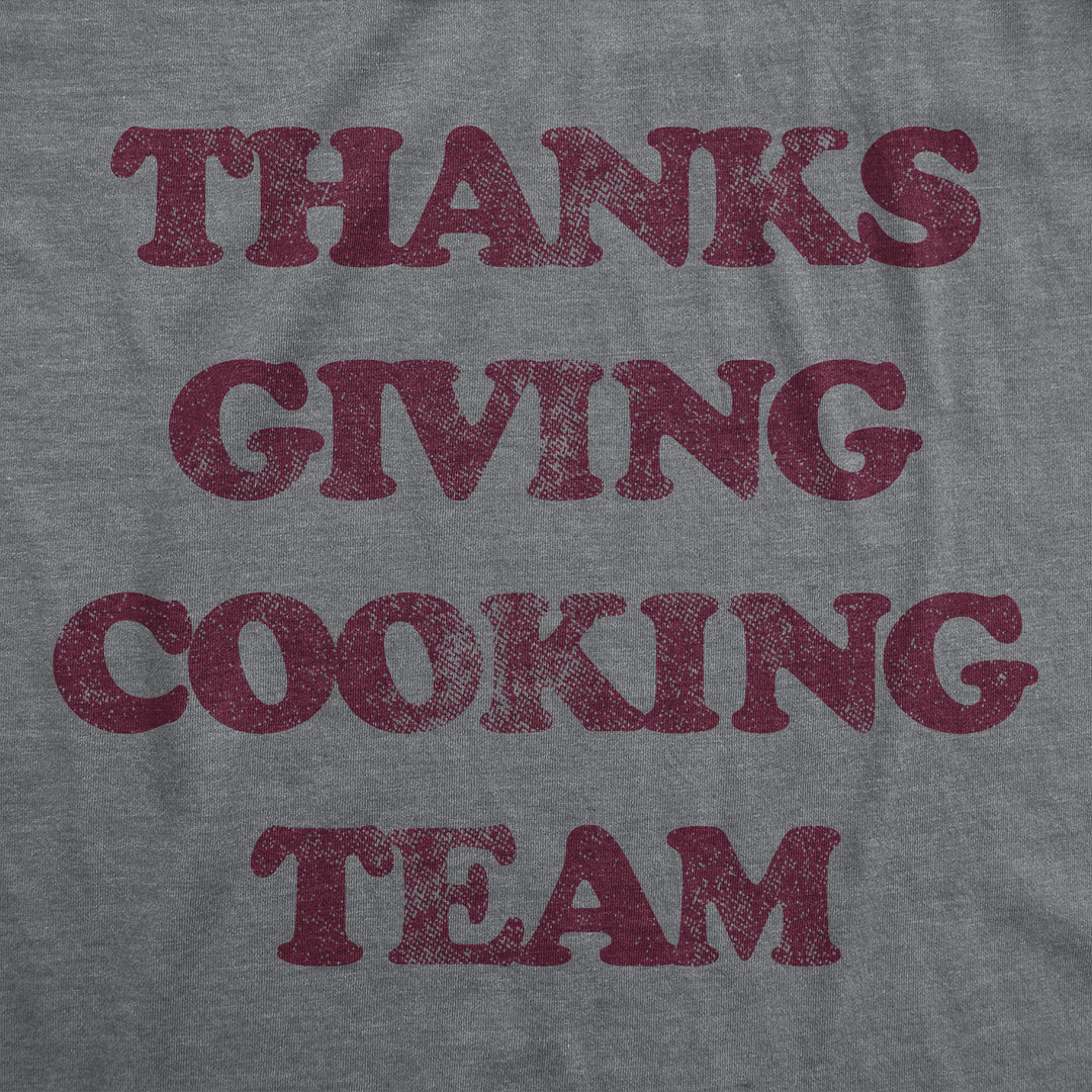 Thanksgiving Cooking Team Women's T Shirt