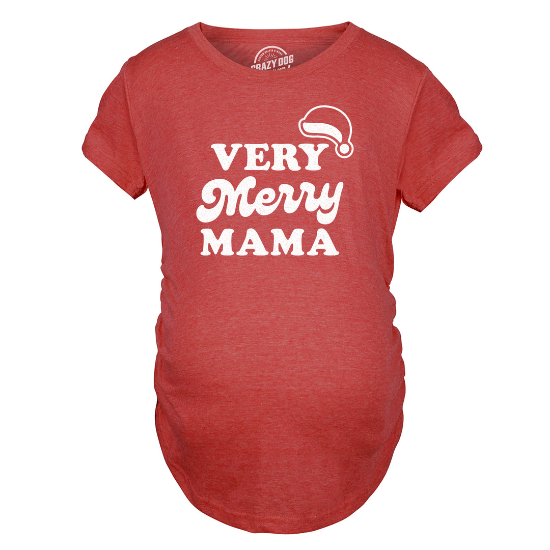 Very Merry Mama Maternity T Shirt