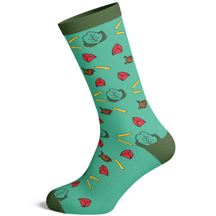 Mens Funny Taco Socks With Awesome Graphics For Men